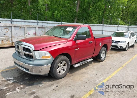 2010 Dodge Ram 1500 St from USA, damaged, VIN 3D7JB1EPXAG111152